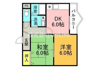 グレース北山本【3階】の間取り