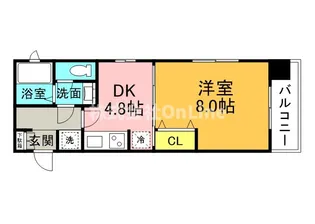 W.K.第2ビル【3階】の間取り