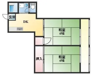 小阪ビル【8階】の間取り