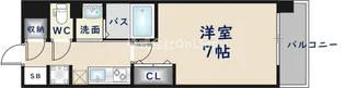 Luxe布施東【2階】の間取り