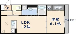 グレイスコートB棟【2階】の間取り
