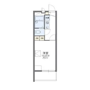 レオパレスかもじや【3階】の間取り