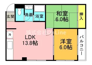 エストレリア【3階】の間取り