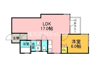 ギャレ緑橋【8階】の間取り