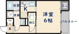 フェリーチェ下小阪【3階】の間取り