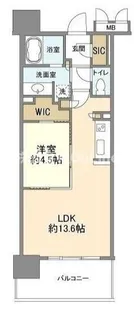 OPUS RESIDENCE SHINSAIBASHI SOUTH【5階】の間取り
