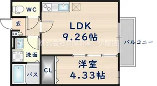 Casa di lapin【3階】の間取り