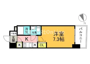 セレニテ京橋クレア【12階】の間取り