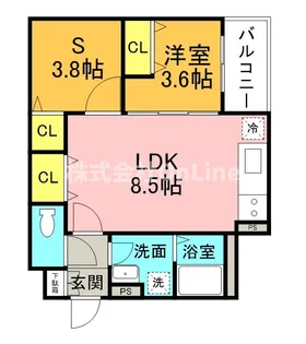 D porta twilight【2階】の間取り