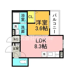 D porta twilight【1階】の間取り