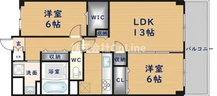 リラスクエア相生【3階】の間取り