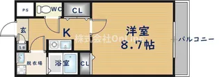 ヘーベルメゾンTANAKA【2階】の間取り