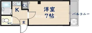 サンライフ近江堂【3階】の間取り