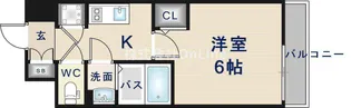 CREST TAPP 大阪EAST【8階】の間取り
