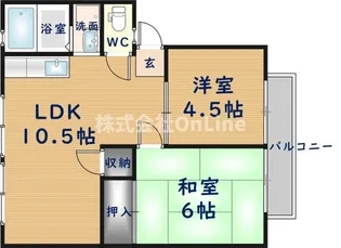 センチュリーハイツ【1階】の間取り