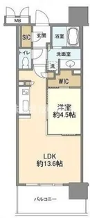 OPUS RESIDENCE SHINSAIBASHI SOUTH【10階】の間取り