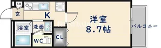 Grand Chariot A【2階】の間取り