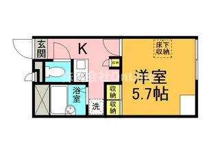 レオパレス道【2階】の間取り