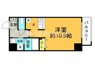 willDo松屋町【8階】の間取り