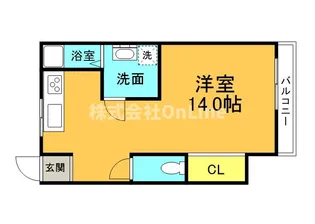 第2マルミマンション【3階】の間取り