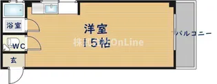 グランキューブ青山町【202号室】の間取り