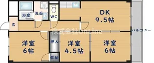 オリエントレジデンス新庄【1階】の間取り
