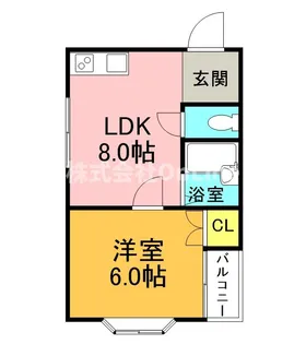アークヒルズ【3階】の間取り