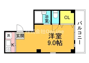 コンラッド布施【3階】の間取り
