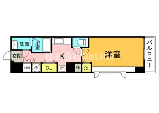 メゾンルージュ小橋【9階】の間取り