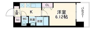 Luxe布施北Ⅲ【10階】の間取り