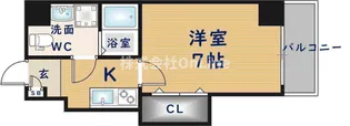 S-FORT大今里西【7階】の間取り