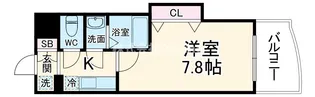 Luxe布施南【6階】の間取り