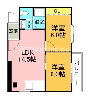 マイプラザ田島【2階】の間取り