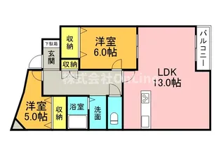カサクレスト【2階】の間取り