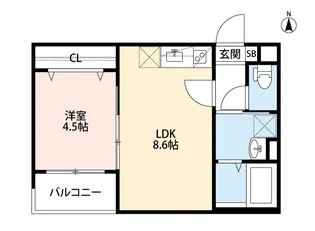PrimoCasaTS【1階】の間取り