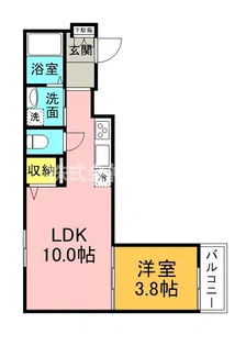 GRAND FUSE【2階】の間取り