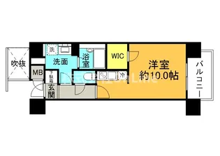 ビエラコート内久宝寺【11階】の間取り