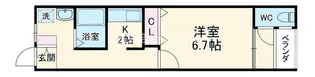 稲田大発マンション【3階】の間取り