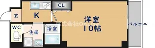 ヴィラナリー大今里【7階】の間取り