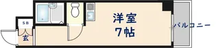 エクセレント小若江【3階】の間取り