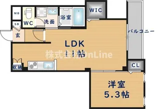 ロイヤルオーク【3階】の間取り