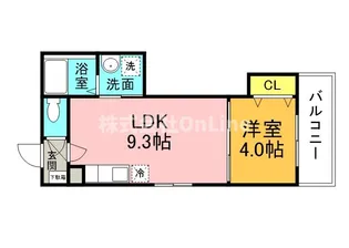 GoodLife小阪本町【2階】の間取り