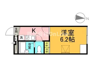 レオパレス神明5【1階】の間取り
