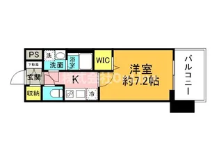 Louis Residence 天王寺町北【4階】の間取り