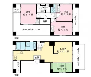 フェニックスキャッスルの間取り