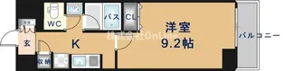 アリヴィオ夕陽ヶ丘【9階】の間取り