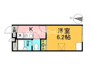 レオパレス東山本【2階】の間取り