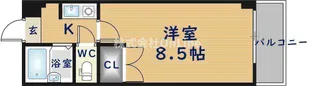 コンフォート布施【5階】の間取り