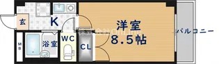 コンフォート布施【4階】の間取り