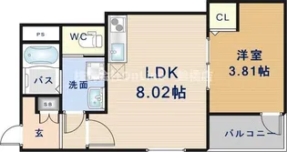 LIVFIT放出【2階】の間取り